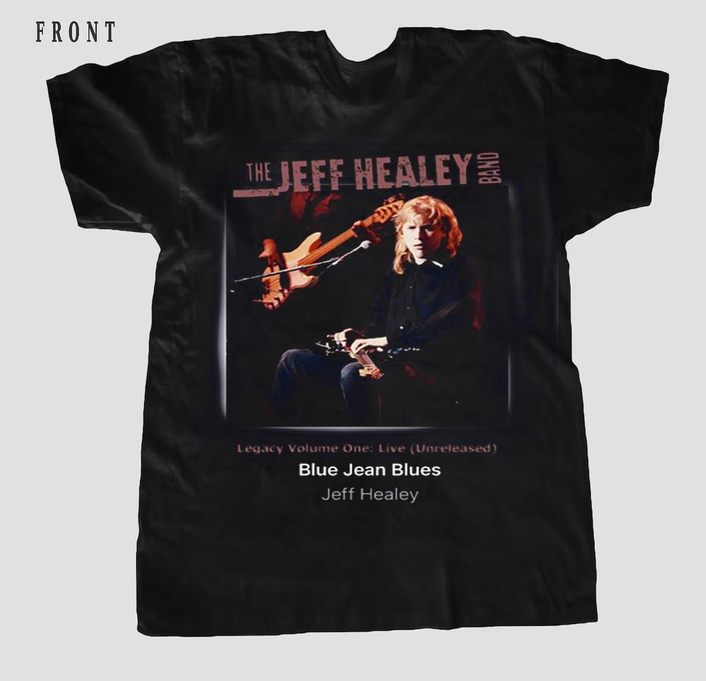 New Popular The Jeff Healey Band Gift For Fan Black S-2345XL T-Shirt TMB1159