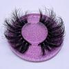 30mm Mink Eyelashes European And American Multi -Layer Dense Curly Messy Exaggerated Long False Eyelashes