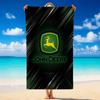 john deere Print Microfiber Beach Towel Sand?Resistant Lightweight Towel For Swimming Outdoor Travel Use