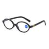 Small Oval Reading Glasses for Women Black Computer Anti Blue Light Glasses for Reading Trend Hyperopia Lenses with Recipe+1.0 +1.5 +2.0 +2.5 +3.0