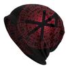 Rune Love Graphic Norse Mythology Viking Unisex Bonnet Winter Warm Cycling Hats Double Layer Thin Hat Breathable Caps