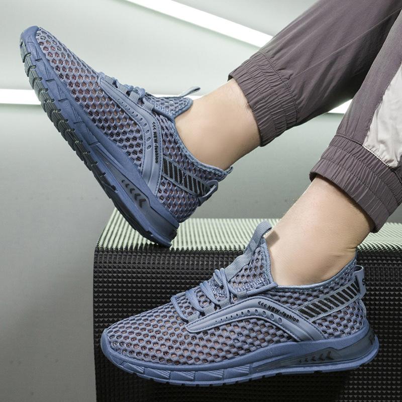 Men's Shoes Summer Breathable Mesh Casual Shoes 2024 New Trend Fashion Soft Sole Casual Men's Outdoor Sports Shoes