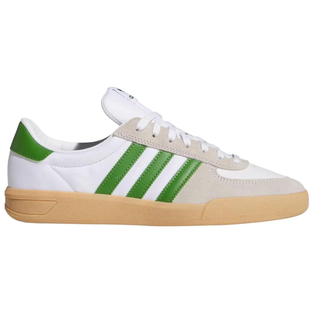 adidas Оригинальные кеды GLENBURN для скейтбординга Унисекс Белые Зеленые KK1118