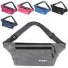 Оксфорд Ткань Fit Waistpack Мобильный поясной рюкзак мужской Спорт на открытом воздухе Отдых Бег Защита от кражи Ультратонкий Невидимый