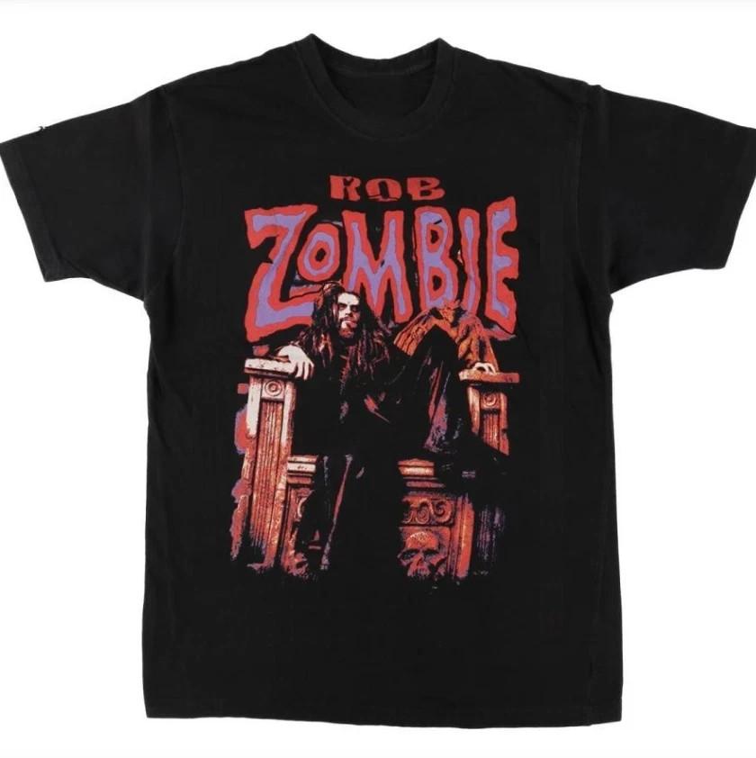 Футболка Rob Zombie Dragula Tribute Вдохновленная винтажным стилем Топ в стиле хэви-метал Унисекс футболка