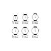 Casio Classic MTP1302D-7A2 Silver Stainless Steel Watch Water Resistant Analog Design