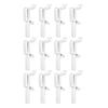 12/24Pcs Vertical Blind Dust Cover Valance Clip Holder Retainer Bracket Vertical Curtain Rails Mounting Clamp Hook