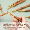 Supplies Bamboo Handle Crochet Hook Set Sweater Needles Knitting Tools Accessories Crochet Hooks