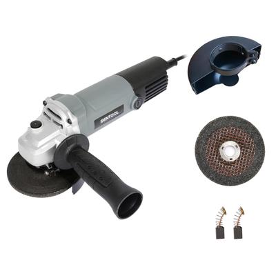 Угловая шлифмашина SENTOOL TDG100, сетевая, AC100V, с двумя отрезными дисками, отверстие 15 мм, Baby Abrasive, для скоростной резки, 100 мм, 5-в-1, 600 Вт