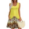 Womens Summer Dresses Loose  Sleeveless Sundresses Dress With Pockets
