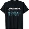 Футболка с изображением рок-группы Linkin Park, Футболка FZ с фото группы бирюзового цвета, Подарок для фанатов, Унисекс футболка