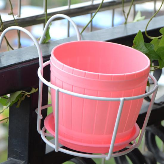 Держатель 5 размеров. Практичный, простой в установке. Подвесной крючок. Подставка для цветочного горшка.