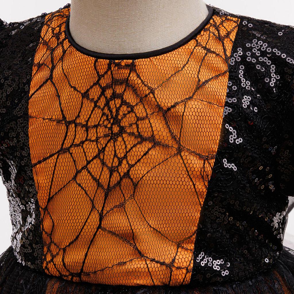 Детский маскарадный костюм ведьмы-вампира на Хэллоуин для косплея принцессы на вечеринку