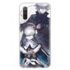Чехол для телефона Fate Stay Night для Xiaomi Redmi Note 15 14 13 12 11 Pro Plus 14S 12S 11S 11T 11E 10S 10 Индивидуальные Fundas Redm