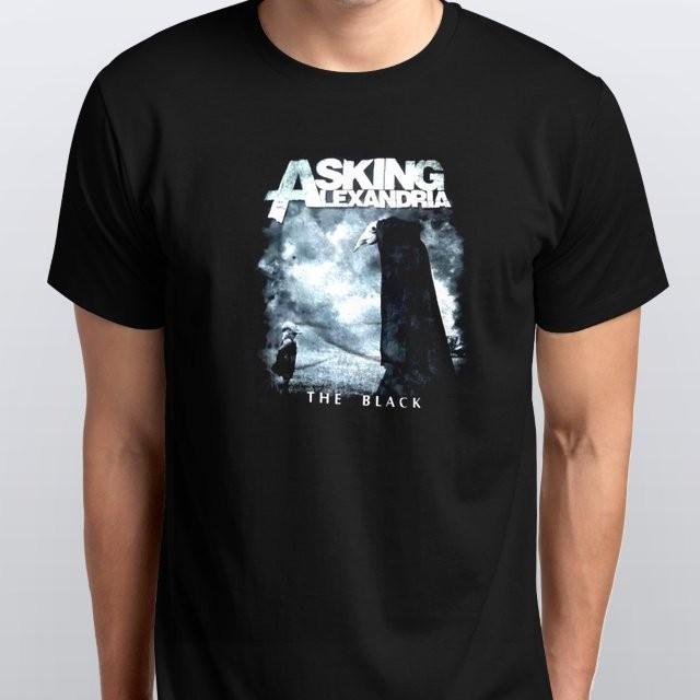 Asking Alexandria Fans Black Unisex T-SHIRT S M L XL XXL 3 4 XL colours Black