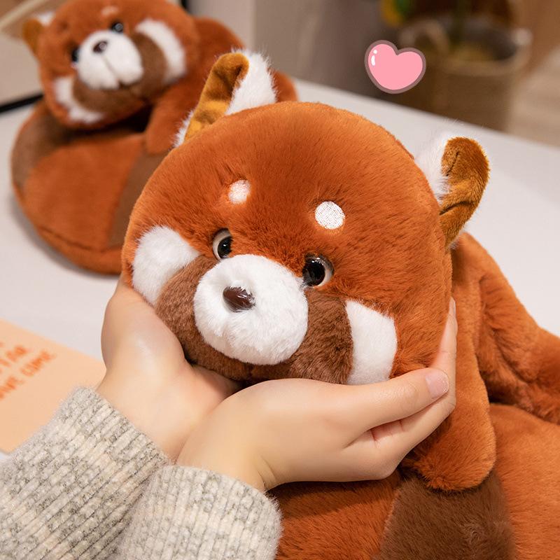 Милая кукла-енот-пончик, красная панда, плюшевая игрушка, кукла-енот, детская спящая кукла, подарок на день рождения