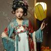 Hanfu qiz Xitoycha uslubdagi mato yozgi ko'ylak Qadimgi Tang kostyumi super peri kostyumi kichkina qizaloq suv parisi malika yubkasi ichki kiyim
