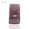 New Owl PU Long Wallet, Cartoon Animal Print Wallet