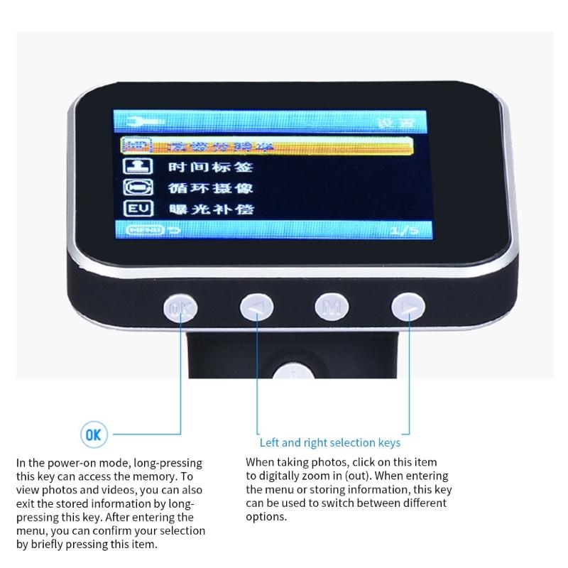 Portable Digital Magnifying Glass for Children with 500X and 500X Zoom Level 3.5 Inch Display Ideal for Outdoor Discovery