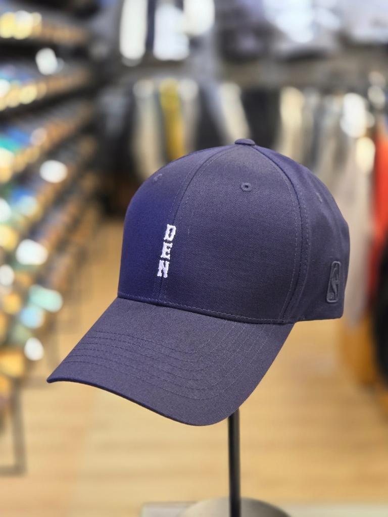 NBA Unisex DEN Vertical Letter Overcap Hard Ball Cap Hat N255AP431P (06)