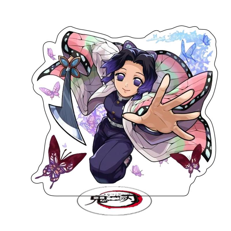 Акриловая подставка Аниме Клинок, рассекающий демонов Kimetsu No Yaiba Камадо Танджиро Столпы Гию Фигурка Действия Модель Игрушка для Стола