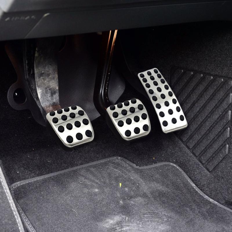 Для Mercedes ABR Classe W176 W177 W164 W245 W246 C118 W167 W168 W247 CLA GLA GLE ML AMG Автомобильный акселератор Тормозная подставка для ног