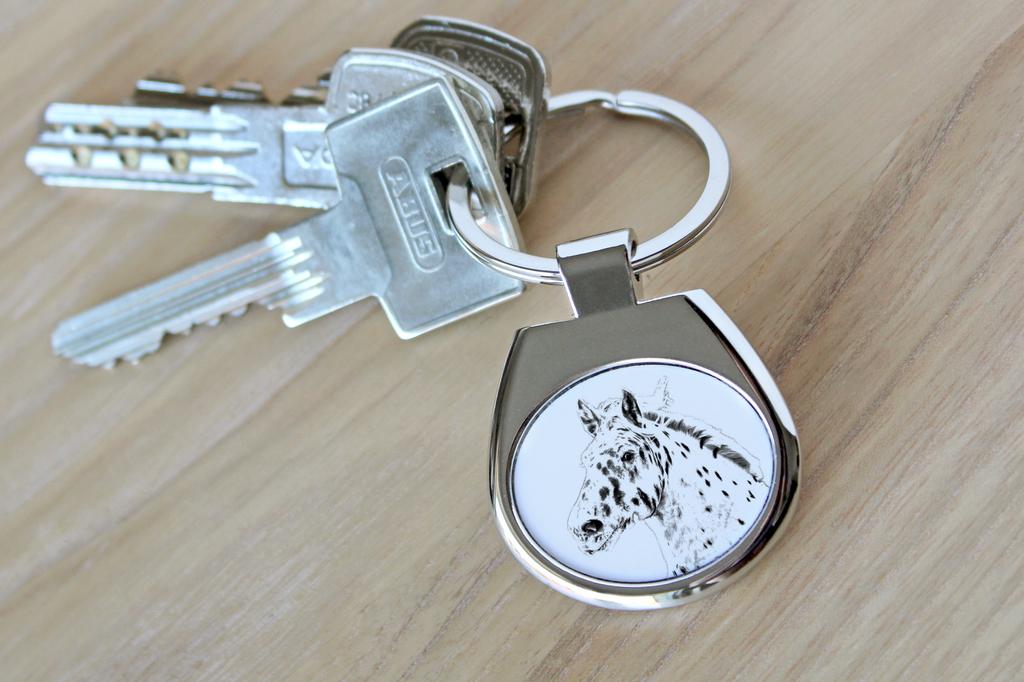 Норикийская лошадь - брелок с лошадью, брелок с принтом, персонализированная подвеска от бренда Art-Dog