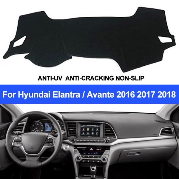Car Dashboard Dash Mat Anti-Sun For Hyundai Elantra / Avante 2016 2017 2018 Left Hand Drive