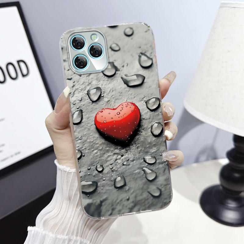 For Blackview A95 A100 A200 Pro A85 Case Protective Cover For Blackview A80S Marble Clear Soft Silicone Phone Case Cat Fundas