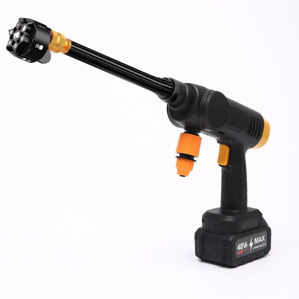 Rechargeable Cordless High-Pressure Car Washer & Multifunction Water Gun