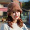 Вязаная шапка для женщин на осень и зиму. Модная и универсальная. Толстая и мягкая вязаная шапка. Теплая шапка рыбака.