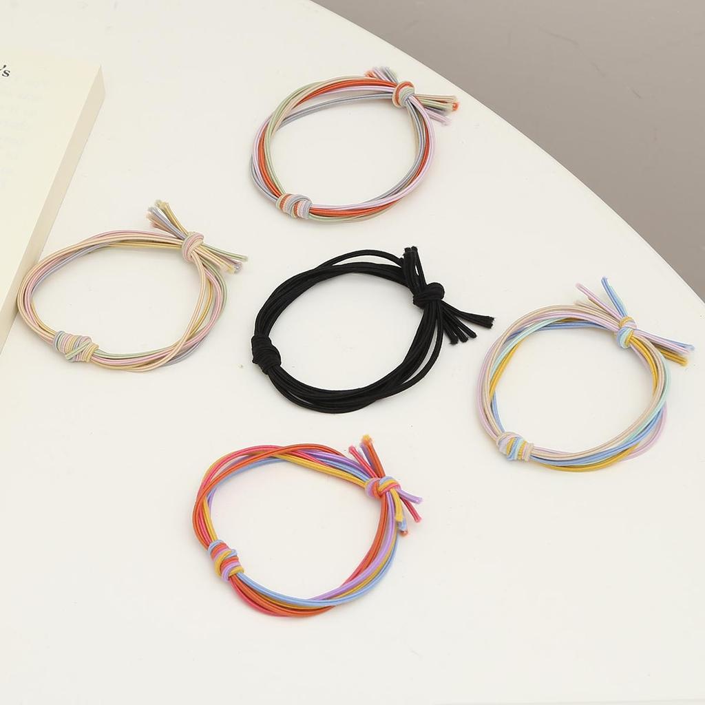 20Pcs High Elasticity Durability Headband Hair Ring Head Rope Fashion Headwear For Girl Sweet Rubber Band Hair Accessories