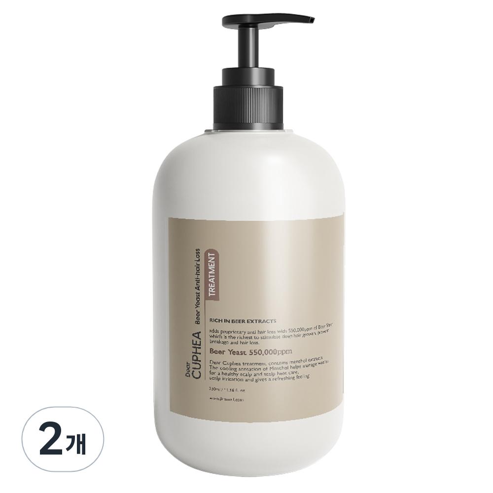 Dear Cupea Brewer's Yeast Hair Loss Relief Treatment, 330ml, 2 Units