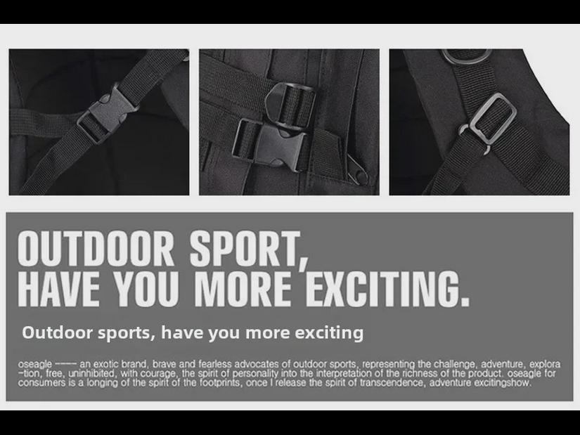 3D Outdoor Водонепроницаемый Камуфляжный Тактический Рюкзак - Большая Вместимость Спортивная Сумка для Мужчин и Женщин