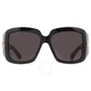 Grey Ladies Square Sunglasses Gg1402s 001 55