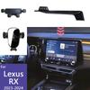Для Lexus RX RX350 2024 al30 Держатель для телефона Автомобильный держатель для мобильного телефона Беспроводная зарядка Гравитационное крепление Фиксированная на экране База Аксессуары