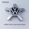 DKRSE1 For VW Volkswagen Jetta MK5 Golf 4pcs 135mm Volkswagen Golf Polo Car Wheel Center Caps 5Pins Rim Hub Cover Hubcap Logo Badge Emb