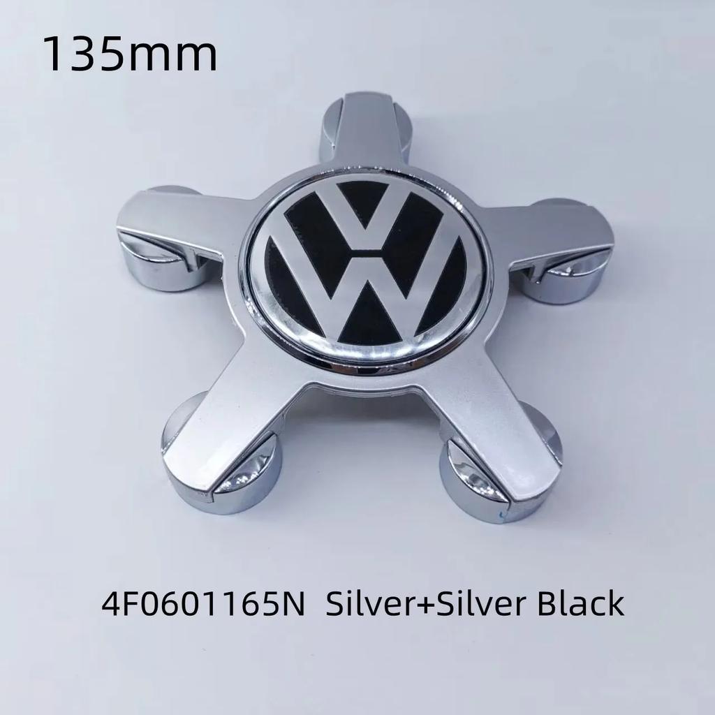 DKRSE1 For VW Volkswagen Jetta MK5 Golf 4pcs 135mm Volkswagen Golf Polo Car Wheel Center Caps 5Pins Rim Hub Cover Hubcap Logo Badge Emb