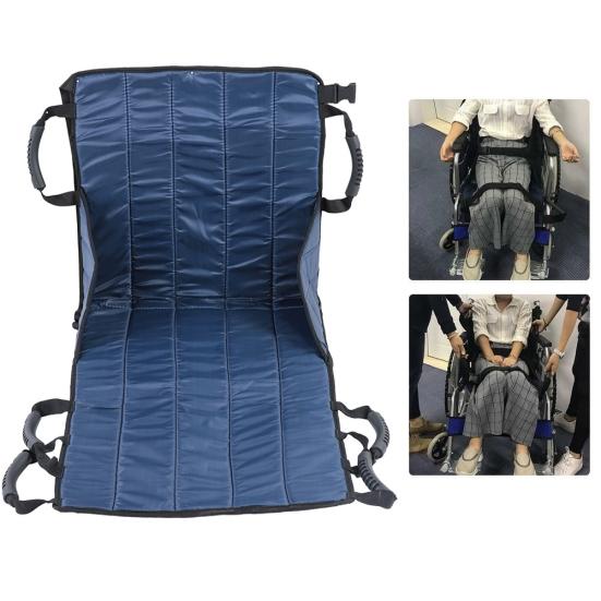 Medical Mobility Emergency Wheelchair Transfer Belt Patient Lift Sling Seat Pad