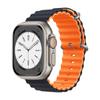 Силиконовый ремешок Apple Watch 11 Ultra с двойной пряжкой