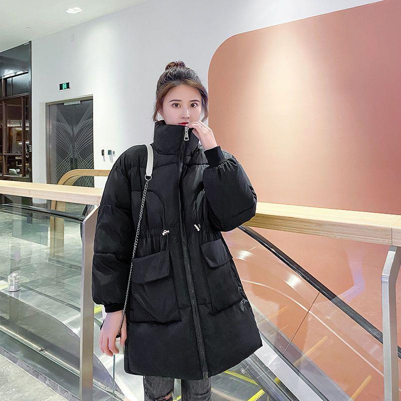 Свободная хлопковая куртка в корейском стиле, модное женское пальто на зиму