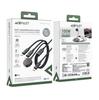 Кабель 3-в-1 Acefast C6-11 USB-C - 2x USB-C / Qi 480 Мбит/с 100 Вт 1,2 м - черный
