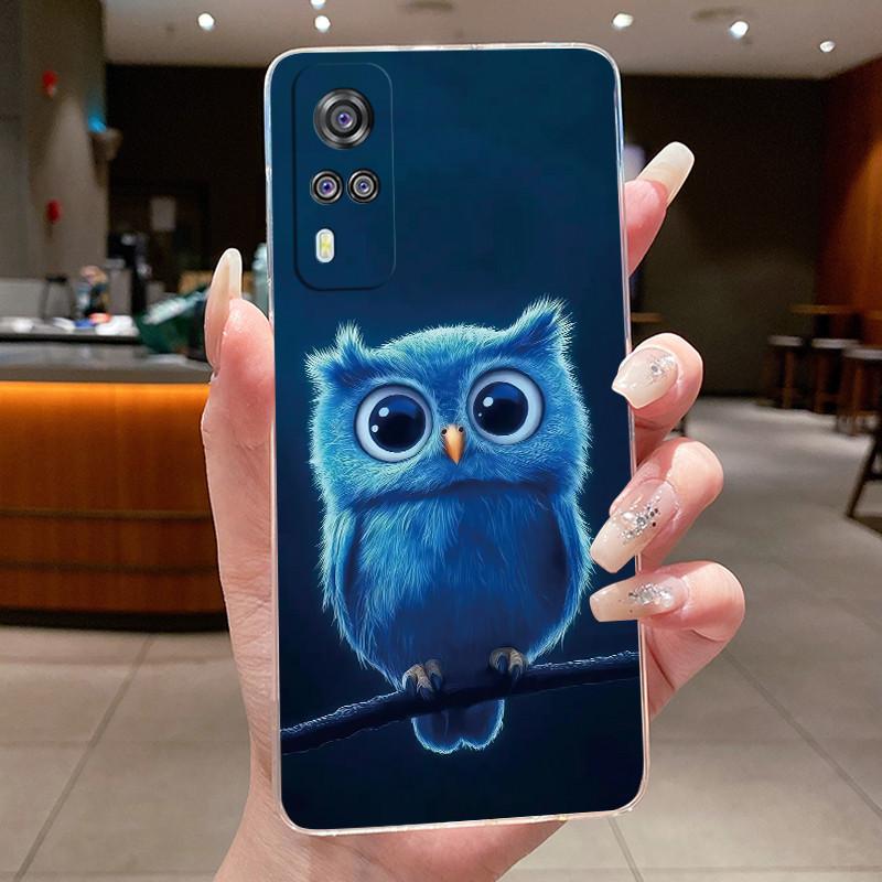 Чехол для vivo Y31 2021 Милый Крутой Мальчики Девочки Прозрачный Силиконовый Задний Чехол Для Vivo Y53S 4G Y31 Y51 Y51A Y 31 V2036 Чехол для Телефона