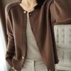 Women's 2024 Spring Knitted Cardigan: Long-Sleeve Jacket, Hot-Selling Sweater for Spring/Autumn