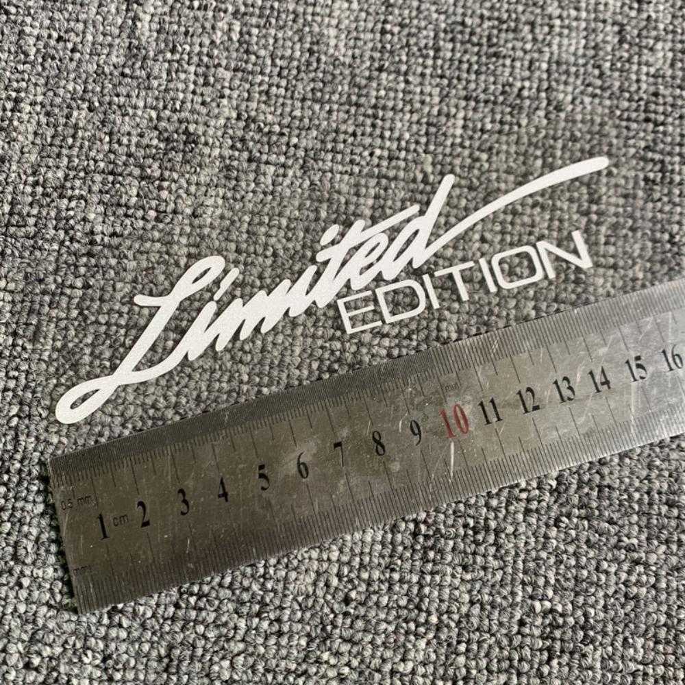 Car 3D LIMITED EDITION Creative Vinyl Sticker Window Sticker Car-styling Decoration Reflective Laser Decal For Car Accessories