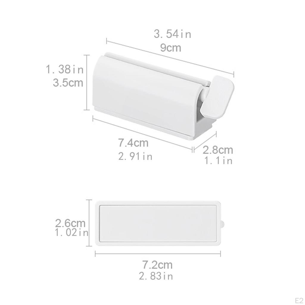 Toothpaste Squeezer Practical Wall Mounted Dispenser Avoid Waste Bathroom Accessories for