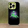 Funny Cartoon Alien Space Phone Case For iPhone 16,15,14,13,12,11,Pro,XS,Max,Plus,Mini,SE Green Candy Matte Shockproof Cover