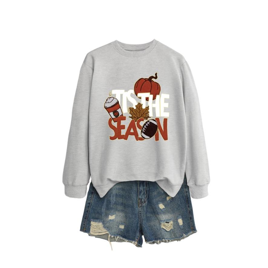 New European and American Large Size Fashion Sweatshirt Autumn Women's Sweatshirt Autumn and Winter Women's Thickened Sweatshirt Jacket