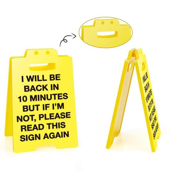 Предупреждающий знак для розыгрыша на столе, прочный пластиковый настольный предупреждающий знак, домашний офисный стол, мини-украшение для стола, украшение, подарок-прикол