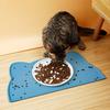 Pet Feeding Mat for Dogs & Cats, Spill-proof, Non-slip, Waterproof and Easy-to-clean Daily Necessities Pet Silicone Placemats Cat and Dog Placemats